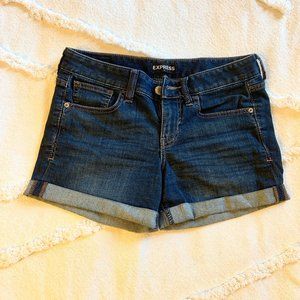 Express Denim Shorts